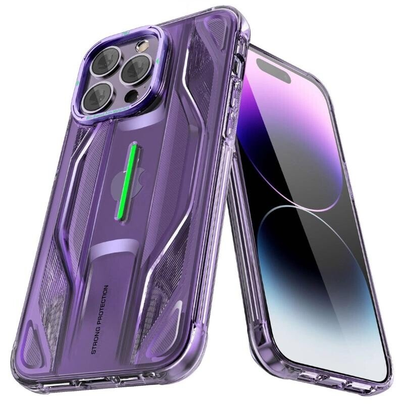 Husa Cover Kingxbar&PQY Supercar Series pentru iPhone 14 Pro Max Purple thumb