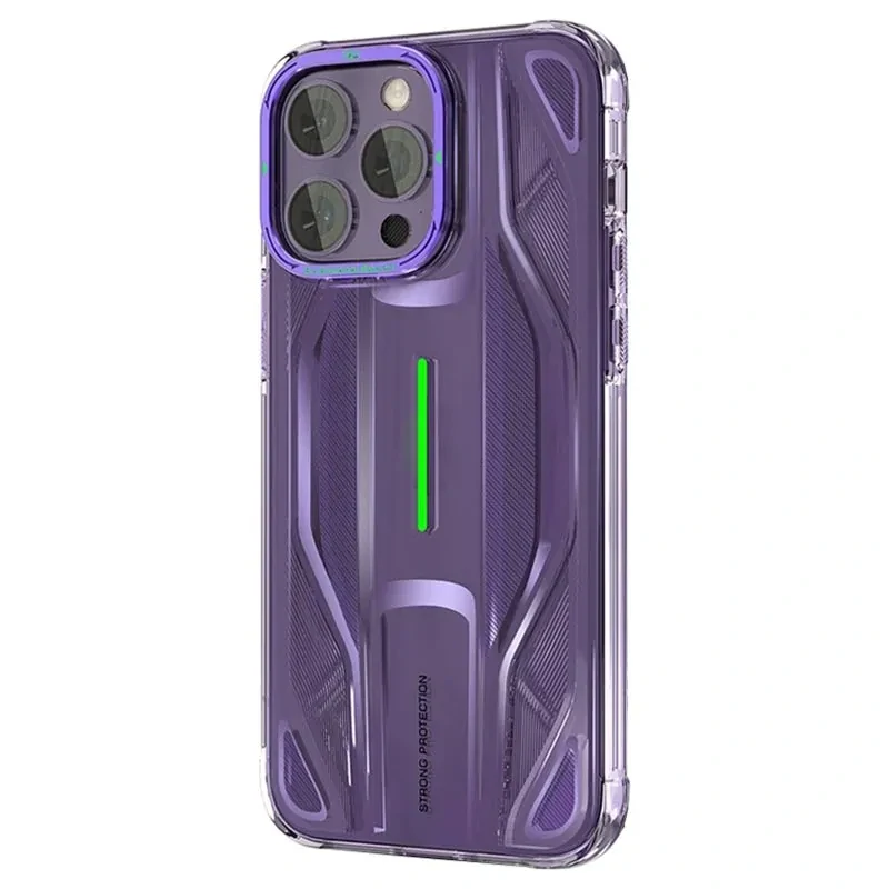 Husa Cover Kingxbar&PQY Supercar Series pentru iPhone 14 Pro Purple thumb