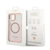 Husa Cover Guess Translucent MagSafe pentru iPhone 13 Pro Pink