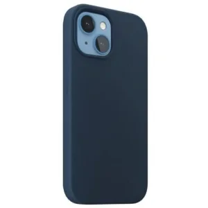 Husa Cover Kingxbar Magsafe Silicone Series pentru iPhone 14 Plus Albastru