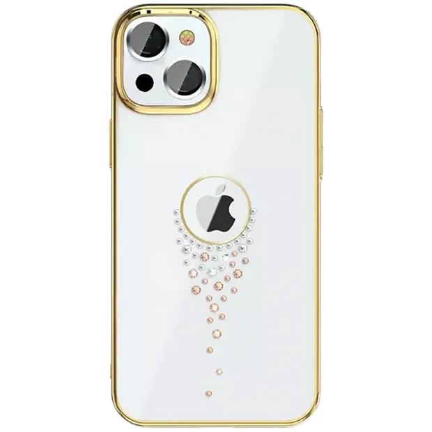 Husa Cover Kingxbar Sky Teardrop Series pentru iPhone 13 Gold
