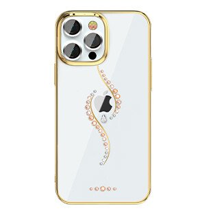 Husa Cover Kingxbar Sky Guard Series pentru iPhone 13 Gold thumb
