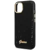 Husa Cover Guess Croco Metal camera pentru iPhone 14 Plus Black
