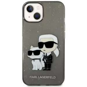 Husa Cover Karl Lagerfeld Karl&amp;Choupette NFT pentru iPhone 14 Plus Black