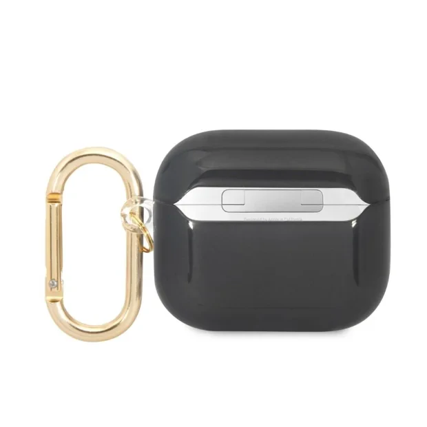 Husa Airpods Guess Translucent pentru Airpods Pro Black