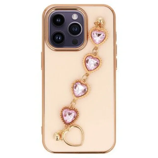 Husa Cover Fashion Shiny Diamond pentru iPhone 12 Roz