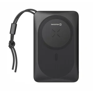 Baterie Externa Swissten 10000 mAh Compatibil MagSafe 20W Negru