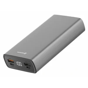 Baterie Externa Swissten 20000 mAh 2xUSB 20W Argintiu