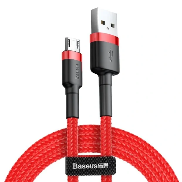 Cablu Date Baseus Cafule Usb-MicroUsb 2.1A 1m Rosu