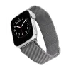 Curea ceas Mesh Swissten pentru Apple Watch 42-44 mm Argintiu