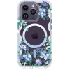 Husa Cover Kingxbar Flora Series pentru iPhone 14 Plus Orchid