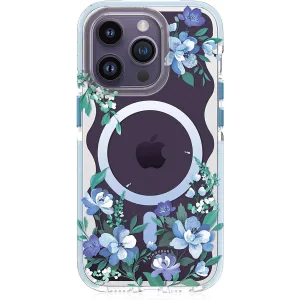 Husa Cover Kingxbar Flora Series pentru iPhone 14 Plus Orchid