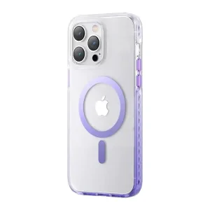 Husa Cover Kingxbar&amp;PQY Ice Crystal Series pentru iPhone 14 Pro Purple