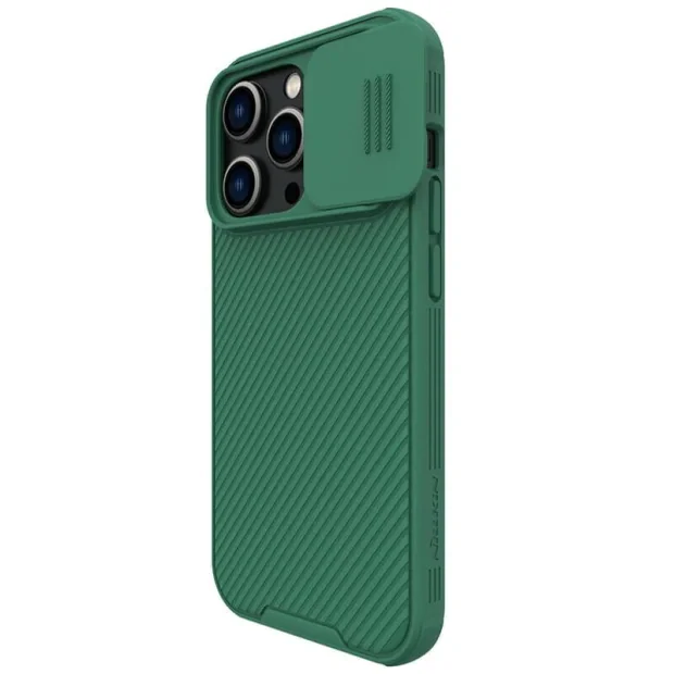 Husa Cover Nillkin CamShield Pro Lens Protection pentru iPhone 14 Pro Max Verde