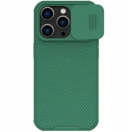 Husa Cover Nillkin CamShield Pro Lens Protection pentru iPhone 14 Pro Max Verde