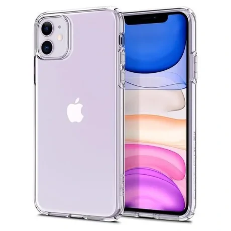 Husa Cover Silicon iPhone XR/11 Transparent Liquid Crystal Spigen