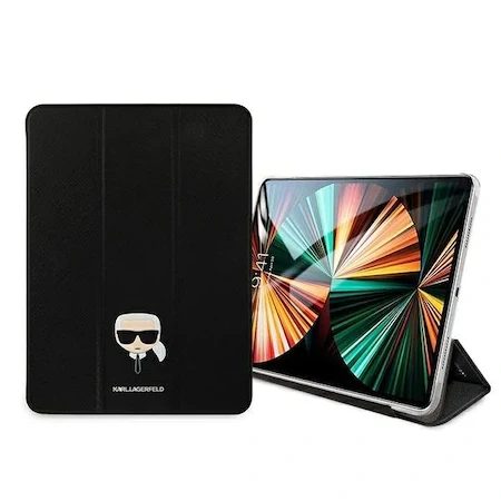 Husa Book Karl Lagerfeld pentru iPad 12.9 Pro Black thumb