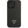 Husa Cover Guess Saffiano Triangle pentru iPhone 14 Plus Black