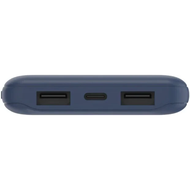 Baterie Externa Belkin BOOST Charege (10000mAH) 2XUSB to USB-Type-C + Cablu Usb to Type C Blue