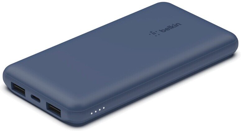 Baterie Externa Belkin BOOST Charege (10000mAH) 2XUSB to USB-Type-C + Cablu Usb to Type C Blue thumb