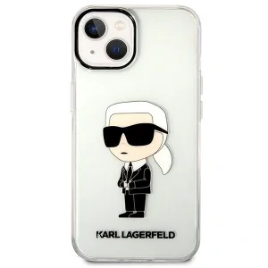 Husa Cover Karl Lagerfeld IML Ikonik NFT pentru iPhone 13/14 Transparent