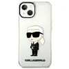 Husa Cover Karl Lagerfeld IML Ikonik NFT pentru iPhone 14 Plus Transparent