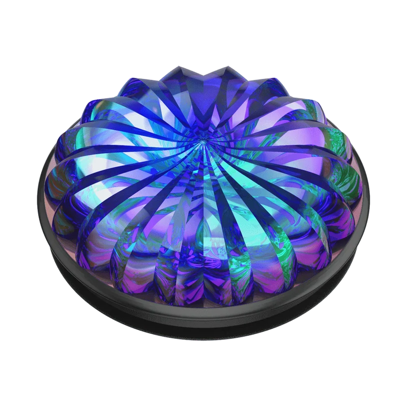 Suport Telefon Popsockets Deco Purple Rainbow BK Editie Limitata thumb