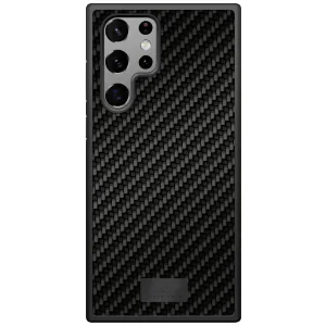 Husa Cover Hard BlackRock Carbon pentru Samsung Galaxy S22 Ultra 5G Black