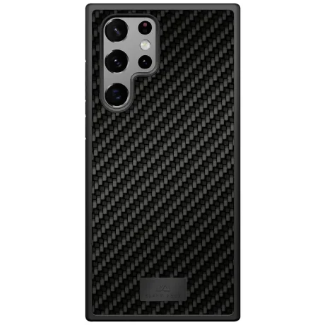 Husa Cover Hard BlackRock Carbon pentru Samsung Galaxy S22 Ultra 5G Black