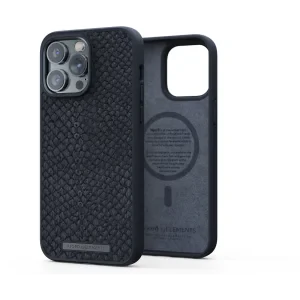 Husa Cover NJORD Salmon MagSafe pentru iPhone 13/14 Black