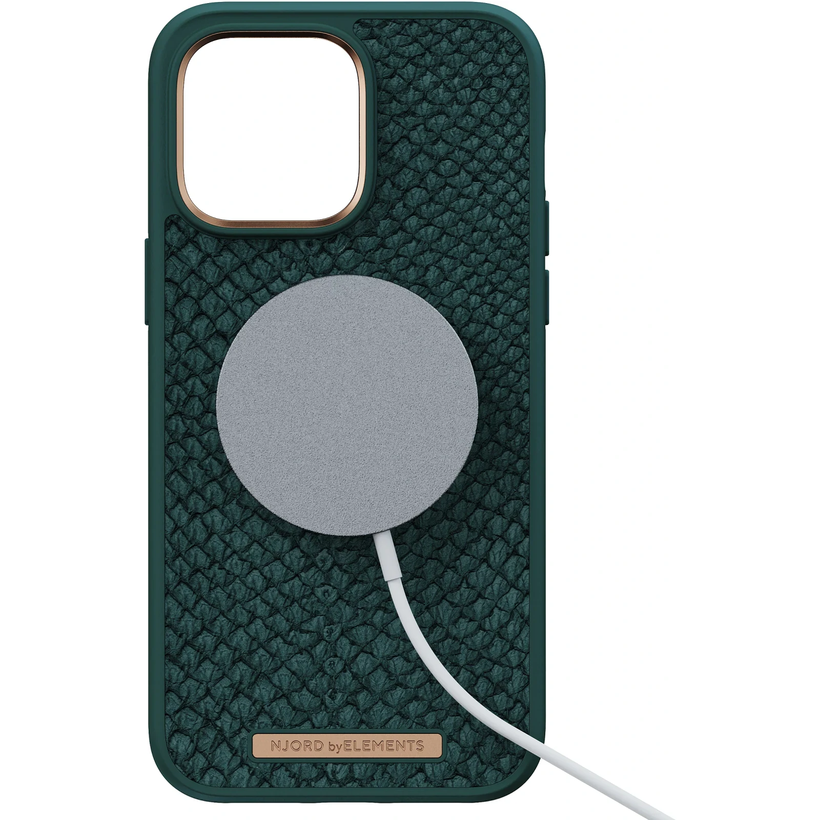 Husa Cover NJORD Salmon MagSafe pentru iPhone 13/14 Green thumb