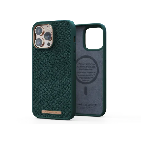 Husa Cover NJORD Salmon MagSafe pentru iPhone 14 Plus Green