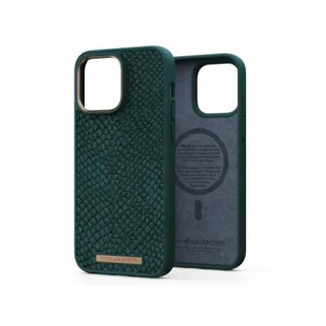 Husa Cover NJORD Salmon MagSafe pentru iPhone 14 Pro Green