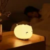 Lampa de noptiera din silicon LED Baseus Cute Kitty Alb