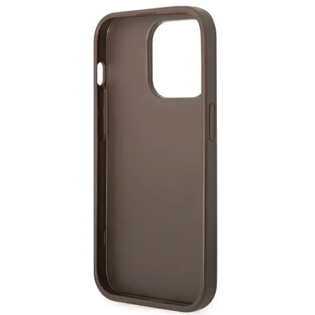 Husa Cover Guess 4G Stripe pentru iPhone 14 Pro Max Brown