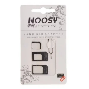 Adaptor Nano-Micro Sim Noosy Negru