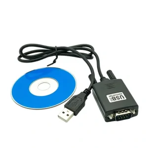 ADAPTOR USB SPACER, USB 2.0 (T) la Serial DB9M (9-pin)(RS232)(T), cu cablu 30cm, negru, &quot;SPA-USB-RS232&quot;