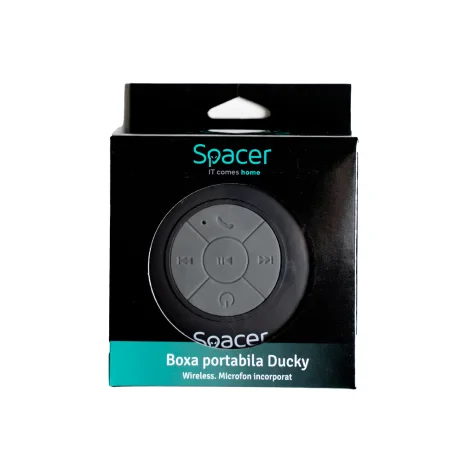 BOXA SPACER portabila bluetooth, DUCKY-BK
