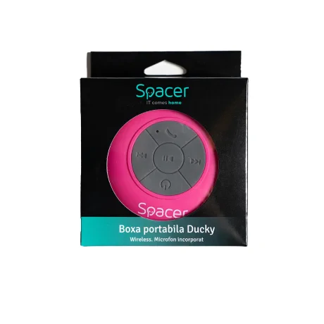 BOXA SPACER portabila bluetooth, DUCKY-PNK