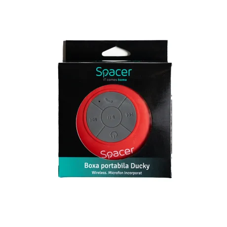 BOXA SPACER portabila bluetooth, DUCKY-RED