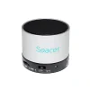 BOXA SPACER portabila bluetooth TOPPER, RMS:  3W, control volum, acumulator 520mAh, timp de functionare pana la 5 ore, distanta de functionare pana la 10m, incarcare USB, SILVER, &quot;SPB-TOPPER-SILV&quot;  (include TV 0.18lei)