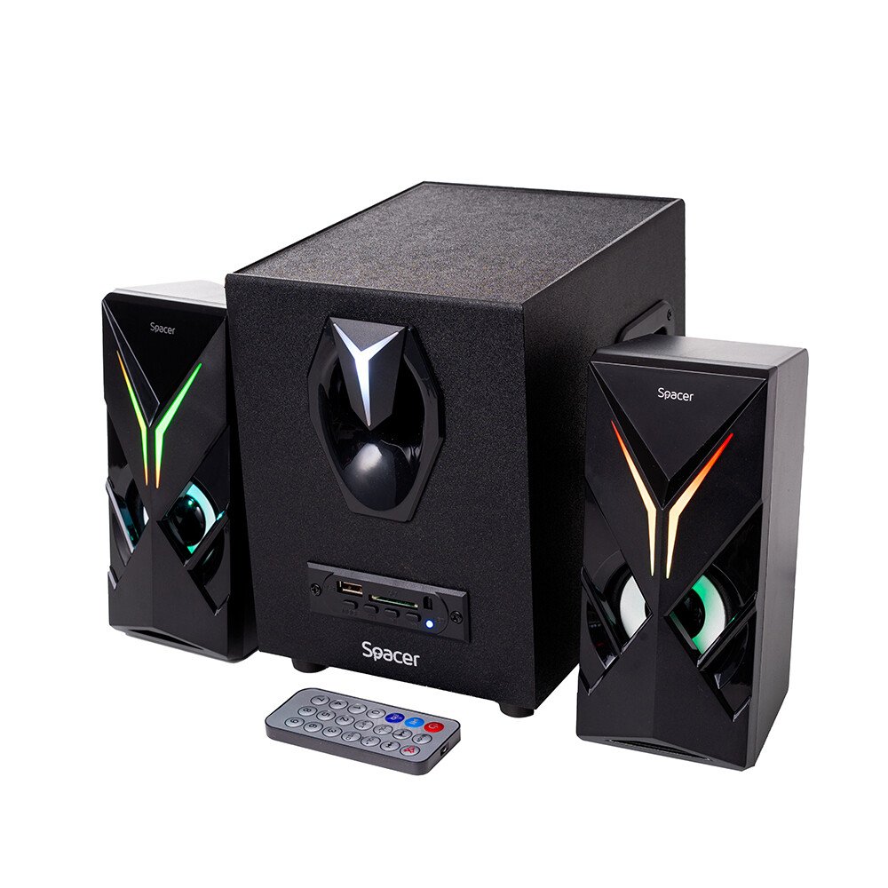 BOXE SPACER Gaming 2.1, RMS: 14W (2 x 3W + 8W) thumb
