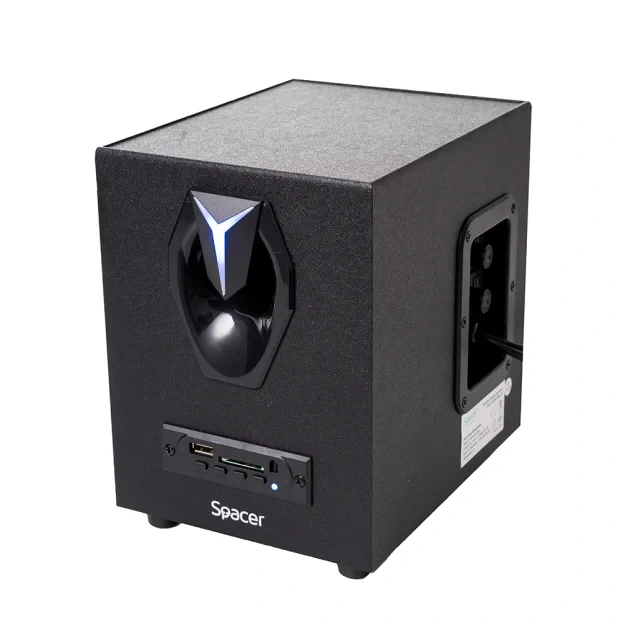 BOXE SPACER Gaming 2.1, RMS: 14W (2 x 3W + 8W)