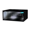 CABINET 19&quot; SPACER   4U, fixare pe perete, Flatpack (dezasamblat),  Black, 225 (h) x 515 (w) x 400 (d) mm, usa sticla cu blocare, otel 1.5mm, sarcina maxima 100Kg, &quot;SPCW-4U-BK&quot;
