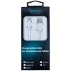 CABLU alimentare si date SPACER, pt. smartphone, USB 2.0 (T) la Micro-USB 2.0 (T), PVC, Retail pack, 1.8m, White,&amp;nbsp; &quot;SPDC-MICRO-PVC-W-1.8&quot;