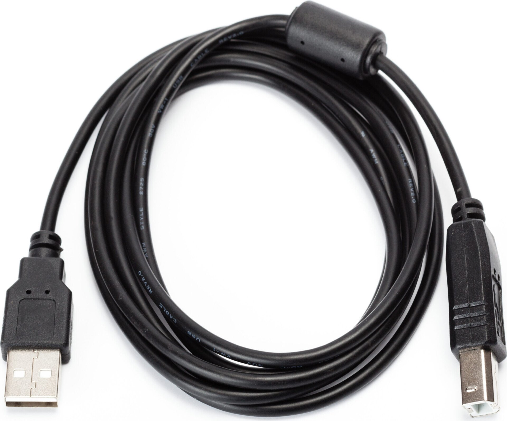 CABLU USB SPACER pt. imprimanta, USB 2.0 (T) la USB 2.0 Type-B (T), 1.8m, black, "SPC-USB-AMBM-6" 261904 thumb