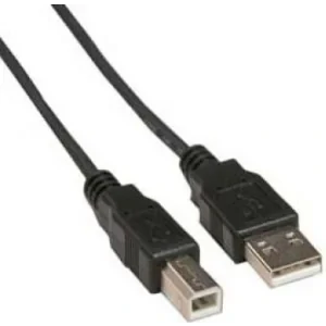 CABLU USB SPACER pt. imprimanta, USB 2.0 (T) la USB 2.0 Type-B (T), 4.5m, black, &quot;SPC-USB-AMBM-15&quot;