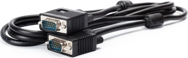CABLU video SPACER, VGA (T) la VGA (T), 1.8m, cupru, ecranat, negru, "SPC-VGA-6" (include TV 0.8lei) thumb