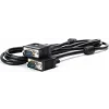 CABLU video SPACER, VGA (T) la VGA (T), 1.8m, cupru, ecranat, negru, &quot;SPC-VGA-6&quot;