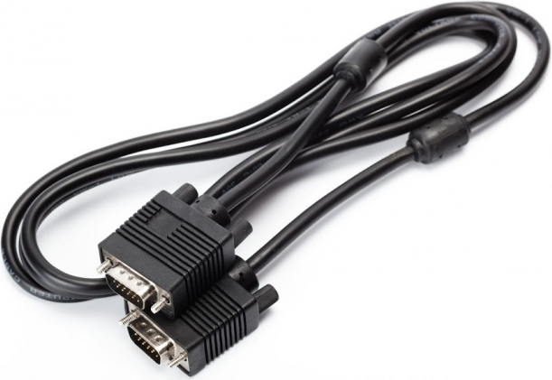 CABLU video SPACER, VGA (T) la VGA (T), 1.8m, cupru, ecranat, negru, "SPC-VGA-6" thumb